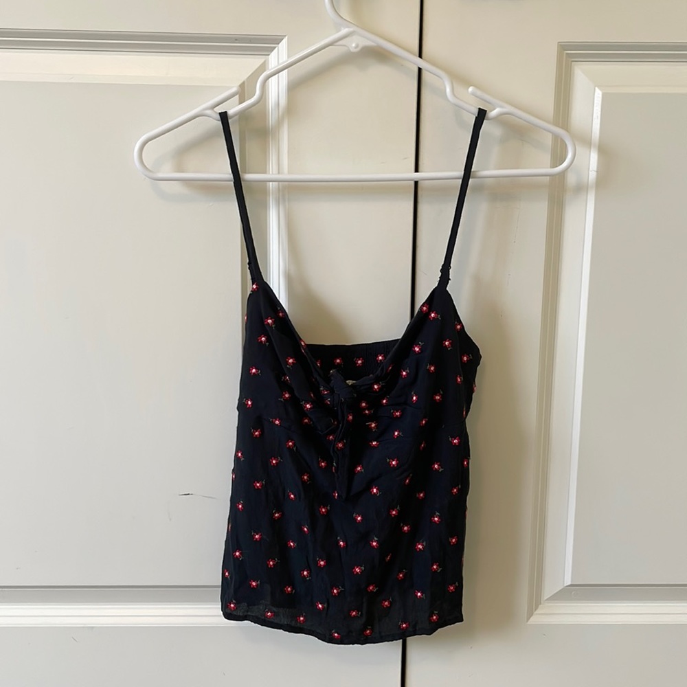 Brandy Melville embroidered tank top